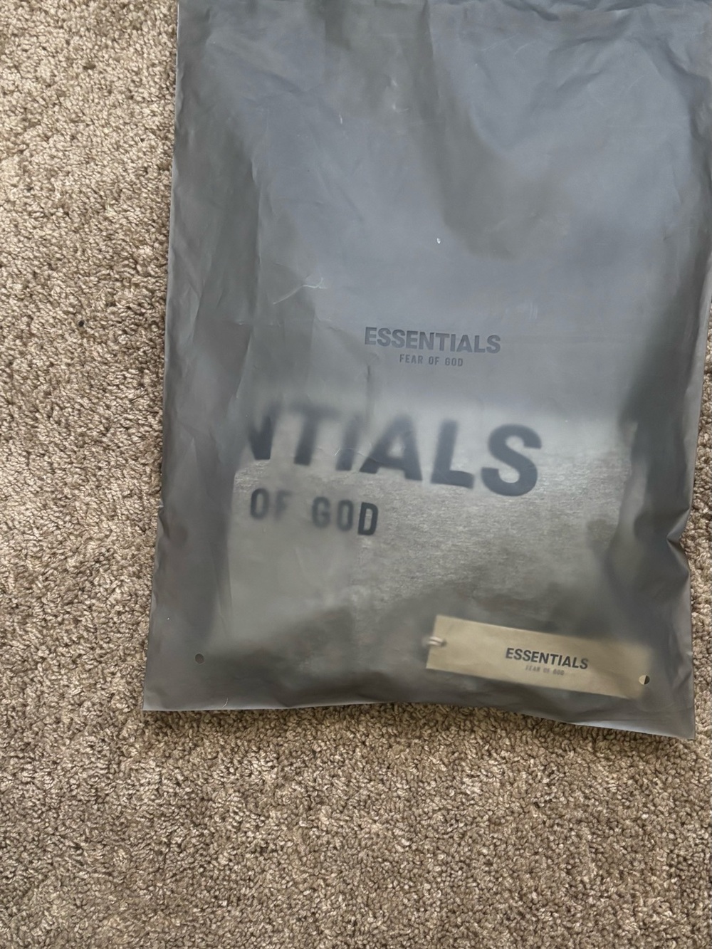 Gray ESSENTIALS Fear of God Shirt